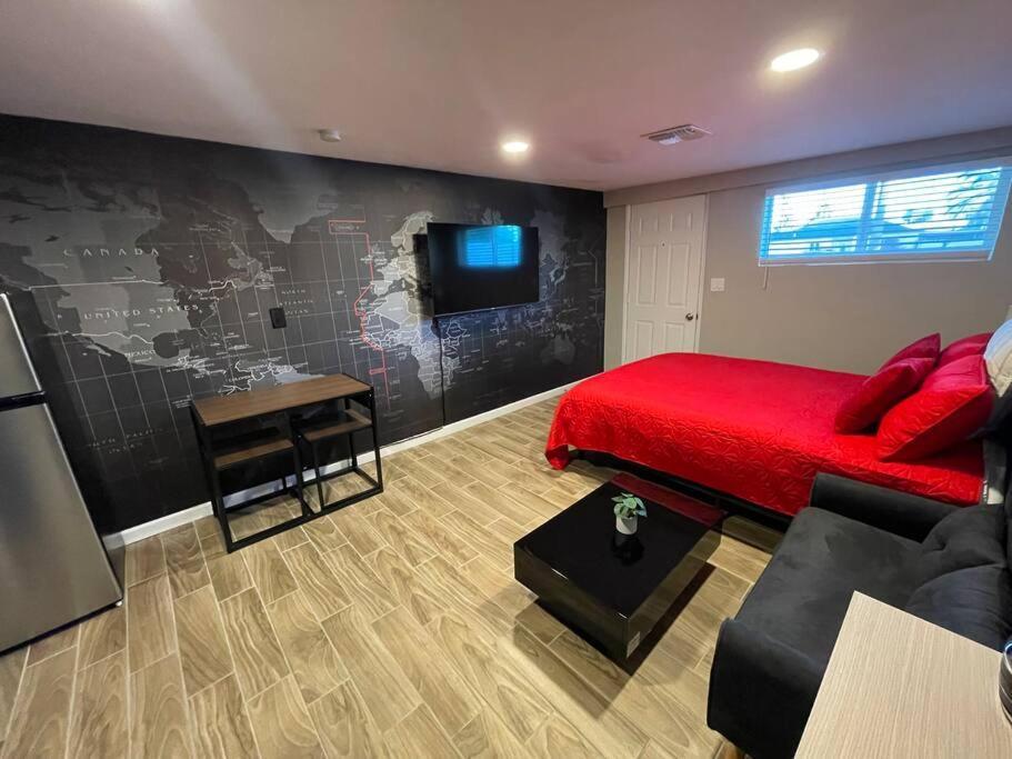 New Midtown Modern Studio With Backyard Phoenix Buitenkant foto